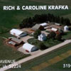 Aerial view of the Krafka property